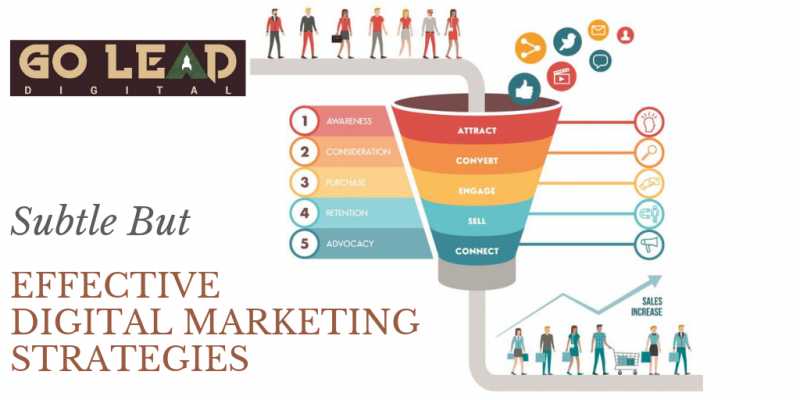 Subtle But Effective Digital Marketing Strategies - Go Lead Digital