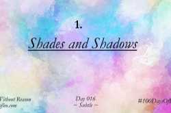 Subtle (Day 016, #100DaysOfBlogging) | I Rhyme Without Reason