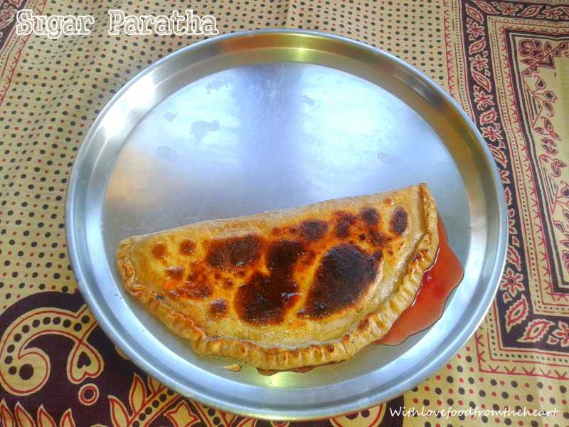 Sugar Paratha Or Sweet Paratha