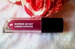 Sugar Smudge Me Not Liquid Lipstick In shade 08 Wine and Shine Review
