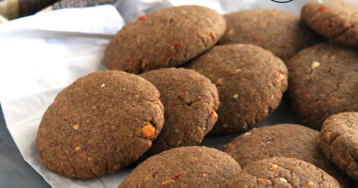 Sugar Free Ragi Cookies | Finger Millet Cookies