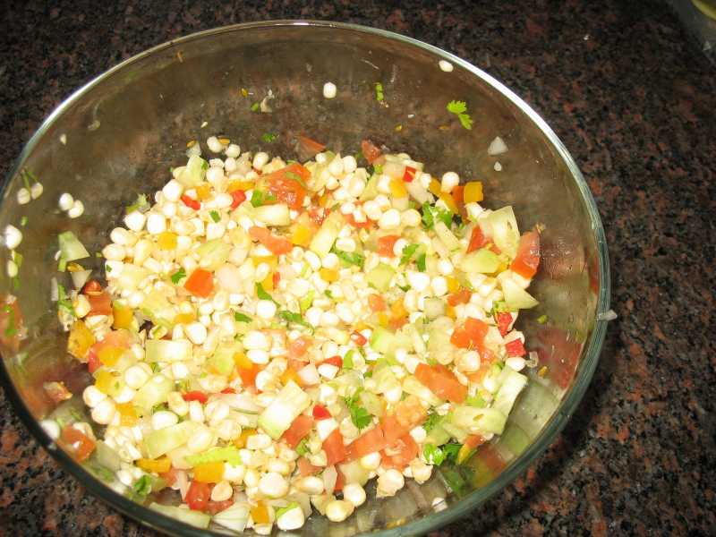 Summer Special - Cucumber Corn Salad