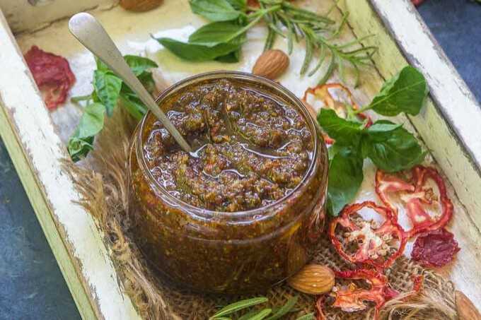 Sun-Dried Tomato Pesto
