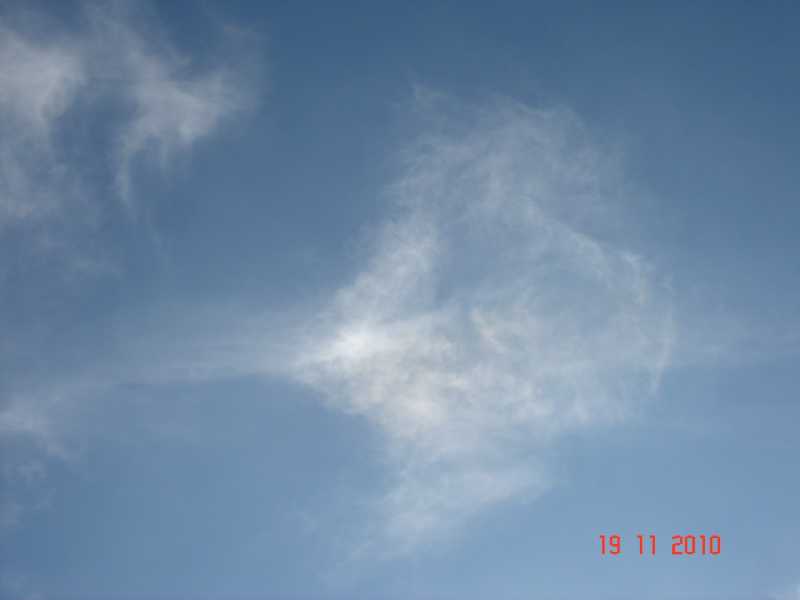 Sun Playing With Clouds.