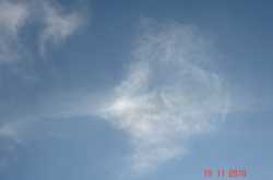 Sun playing with Clouds.