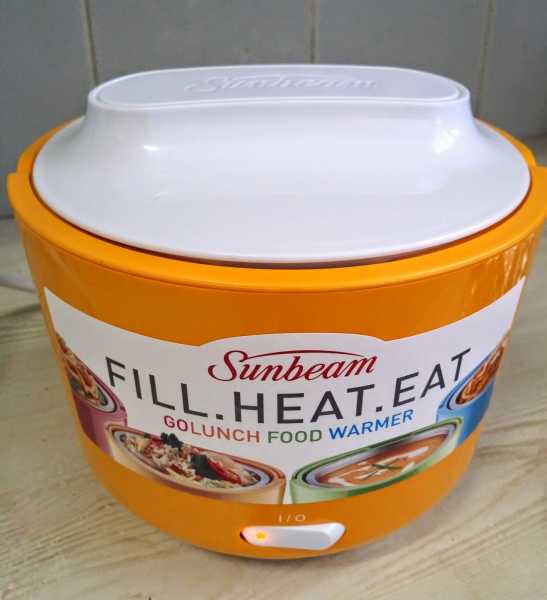 Sunbeam GoLunch Food Warmer - Product Review.