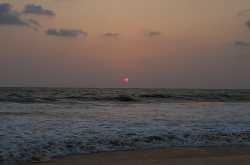 Sunday evening by the beach.