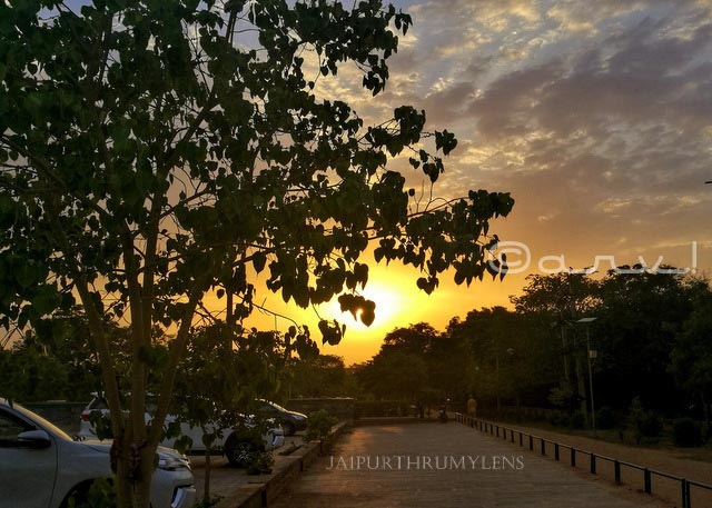 Sunset At Central Park