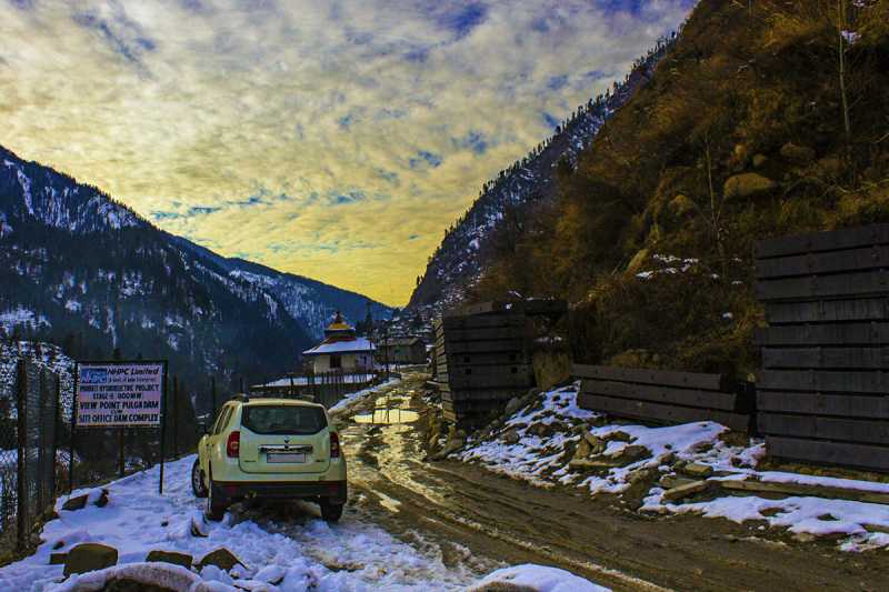 Sunset @ Barshaini, Kullu, HP
