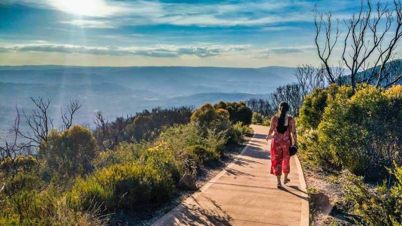 Sunset At Cahill Lookout,  Blue Mountains