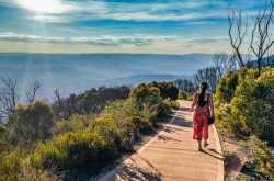 Sunset at Cahill Lookout,  Blue Mountains