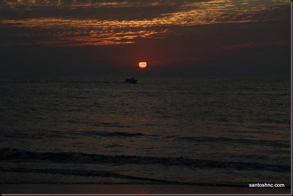 Sunset At Tithal….