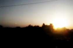 Sunset @ hsr layout Bangalore 