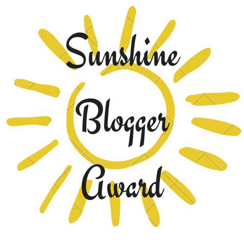 Sunshine Blogger Award