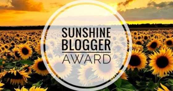 Sunshine Blogger Award Nominees!