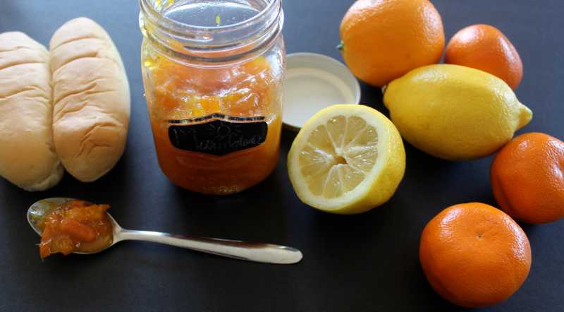 Sunshine Marmalade (Clementine And Lemon Marmalade) - The Food Samaritan