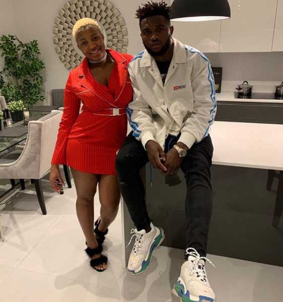 Super Eagles Striker, Isaac Success Proposes To His Girlfriend And Gets A "yes"