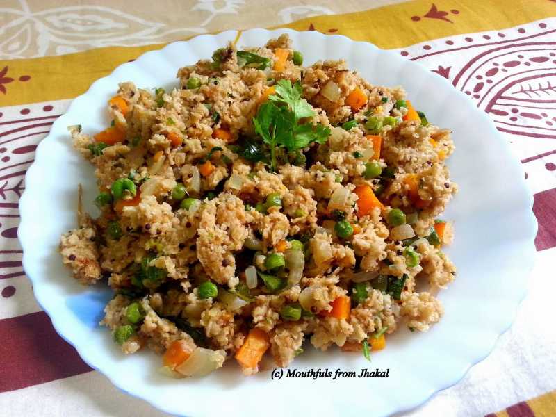 Super Healthy Oats Upma