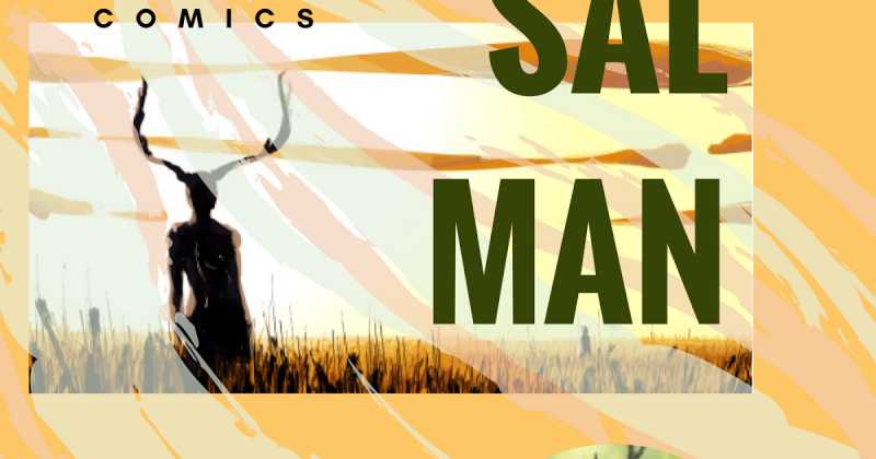 Super Hero Comics: Sal-Man And The Black Buck Episode