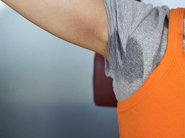 Super Sweaty Armpits