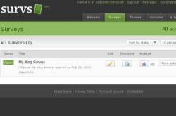 Survs - Create your Survey