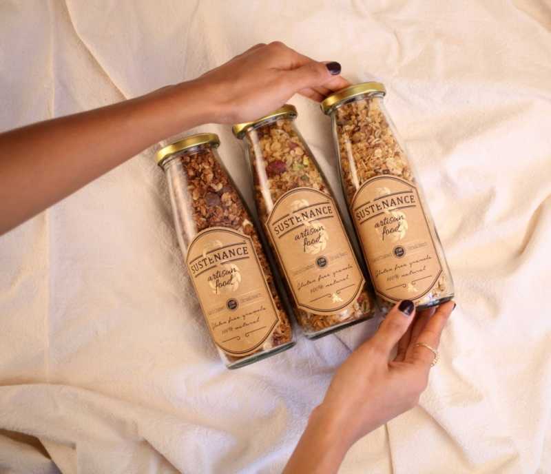 Sustenance Granola: Delish Breakfast Or Power Snack
