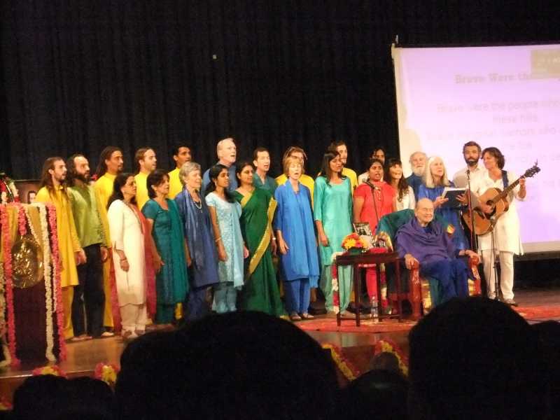 Swami Kriyananda At Music Academy, Chennai 