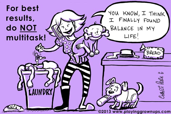 Swimming Against The Tide Of Multitaskers