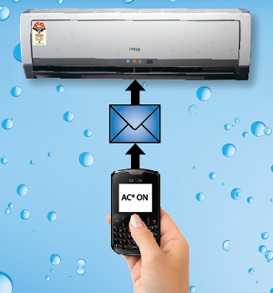 Switch On/Off Your AC With SMS "Onida