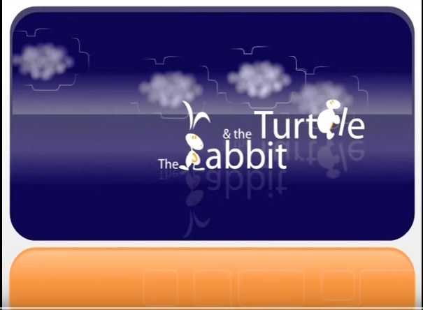 TEAMWORK-The Rabbit And Turtle Modern Race Story - AOPLWEB