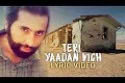 TERI YAADAN VICH - Tanuj Manchanda (Lyric Video) | Krsna Solo | Panoctav...