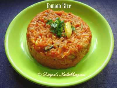 THAKKALI SADAM / TOMATO RICE IN ELECTRIC RICE COOKER