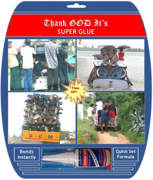 THANK GOD IT’S (TGI) SUPERGLUE