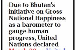 THE COUNTRY OF HAPPINESS