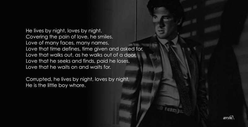 THE LITTLE BOY WHORE