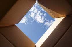 THINKING OUTSIDE THE BOX.