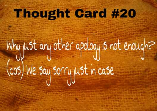 THOUGHT CARD #20