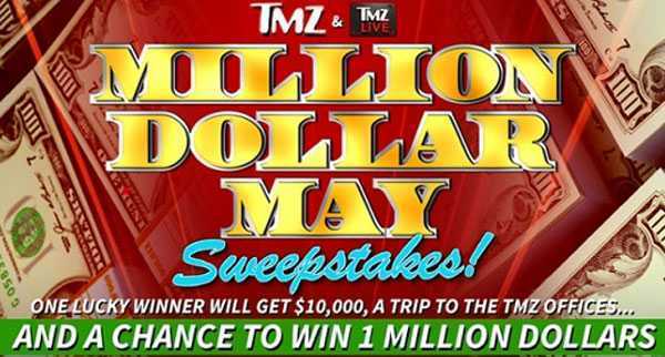 TMZ 2 Million Dollar Sweepstakes Word Of The Day (Daily Updates)