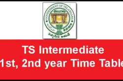 TS Intermediate 1st, 2nd Year Time Tables 2018 Download bie.telangana.gov.in