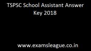 TSPSC School Assistant Result 2019 Telangana TRT SA Cut Off Marks - ExamsLeague