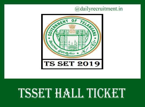 TSSET Hall Ticket 2019, Download Telangana State - State Eligibility Test 2019 Admit Card @ Www.telanganaset.org