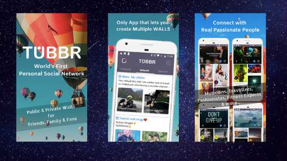 TUBBR - The First Personal Social Network App TUBBR The First Personal Social Network App-I Loved It.