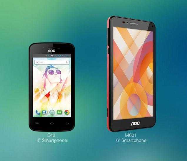 Taiwan’s AOC Enters India With Smartphones, Tablet