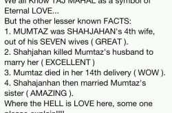 Taj Mahal: The Facebook ‘facts’, and ‘the facts’