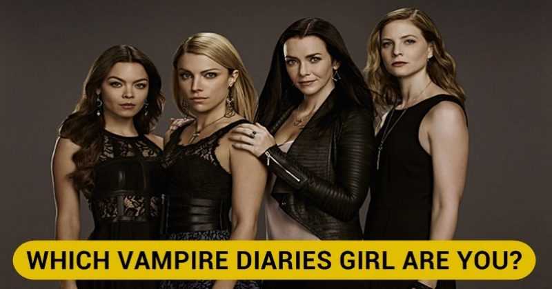 Take This Quiz And Find Out Which Vampire Diaries Girl Are You?