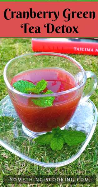Take Your Health A Notch Up Higher With This Delicious Cranberry Green Tea Detox