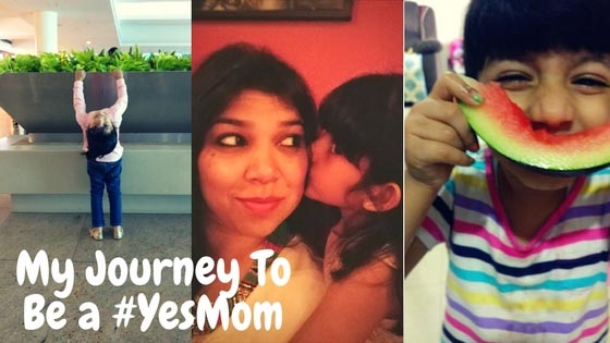 Taking Up The #YesChallenge And My Journey To Be A #YesMom