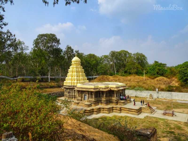 Talakadu Panchalinga Temples Submerged In Sand