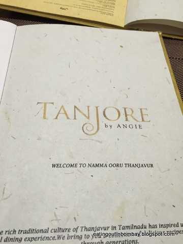Tanjore, New South Indian Joint In Colaba 