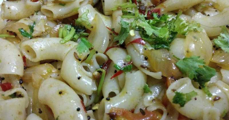 Tasty Non-sticky Masala Macaroni : How To Cook(with Pictures)